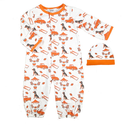Hound Dog Daygown/Hat Set