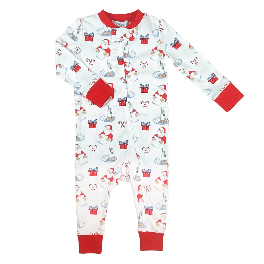 Milk & Cookies Santa Playsuit