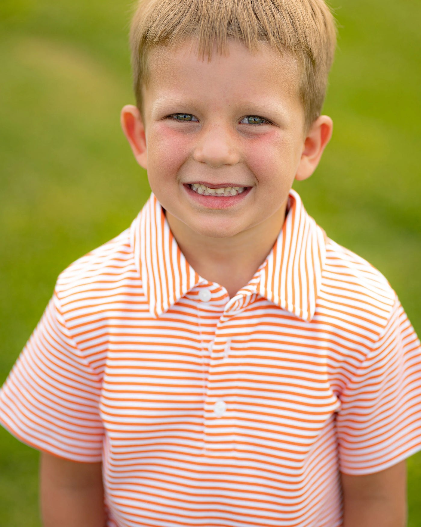 Yellow Lamb Orange Stripe Patrick Shirt