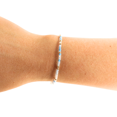 Alpha Delta Pi Sprinkle Bracelet - Standard 6.75 inch