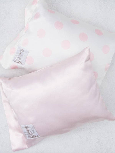 Satin Decorative Nursery Pillow - Pink