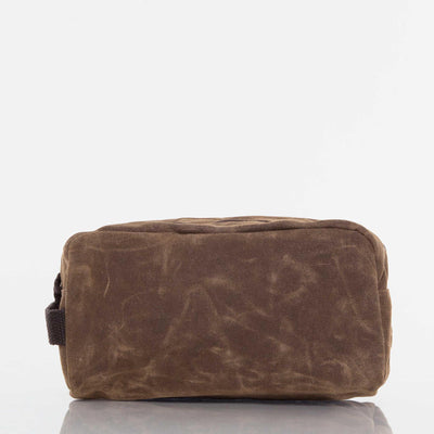 Waxed Travel Kit Khaki