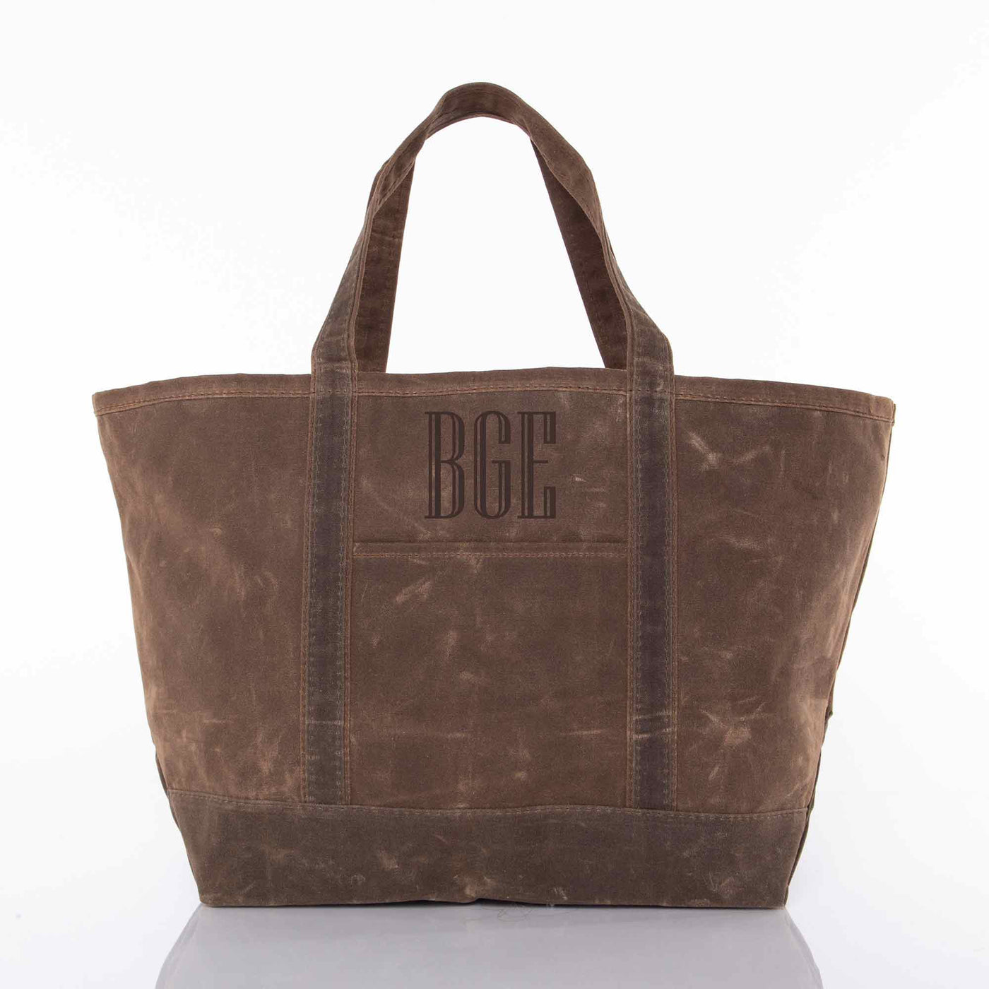 Waxed Large Classic Tote Khaki