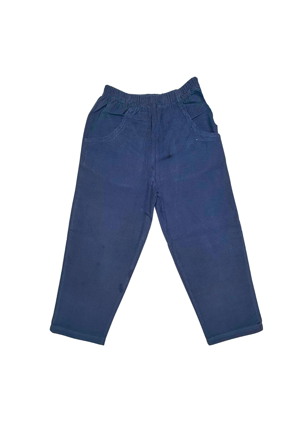 Corduroy Pocket Pants - Navy