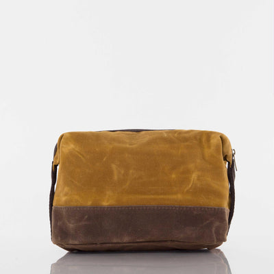 Waxed Dopp Kit Yellow