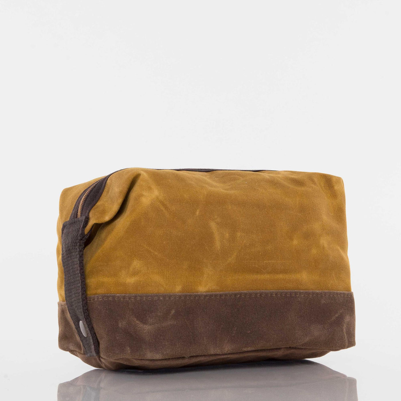 Waxed Dopp Kit Yellow