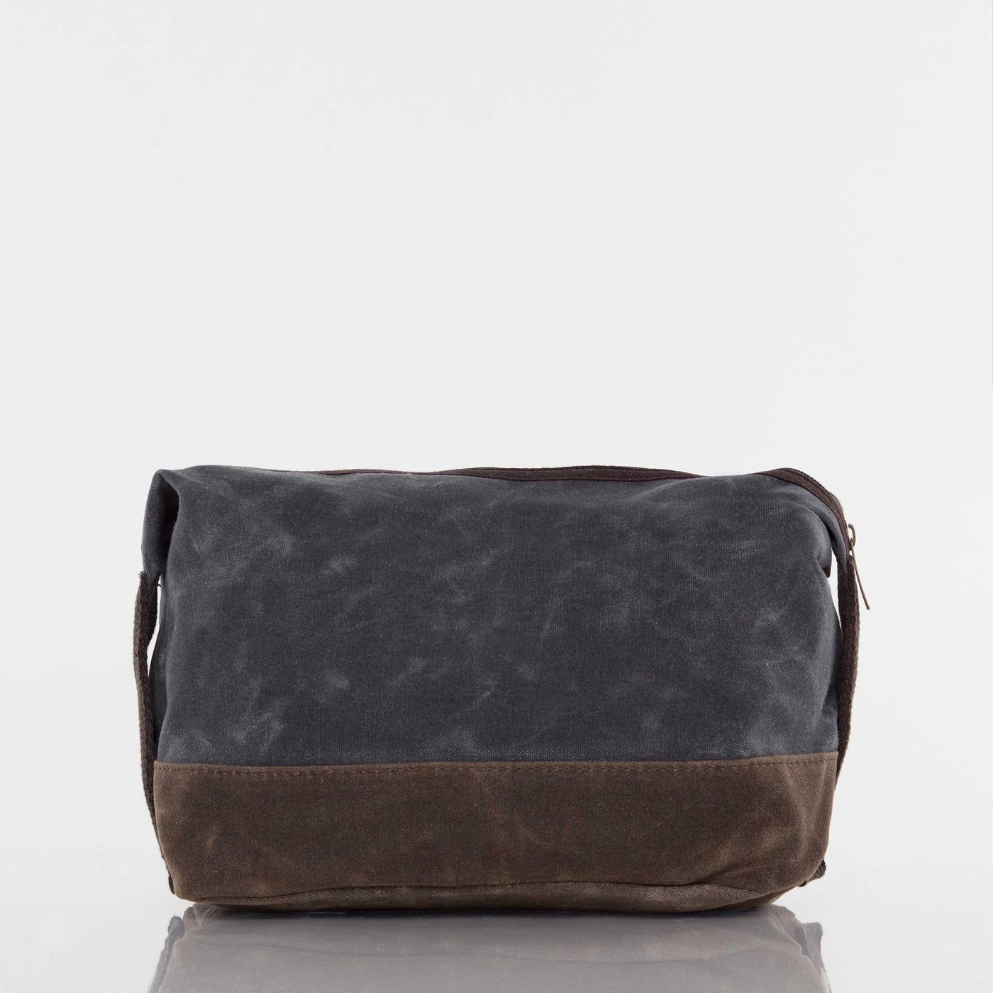 Waxed Dopp Kit Slate