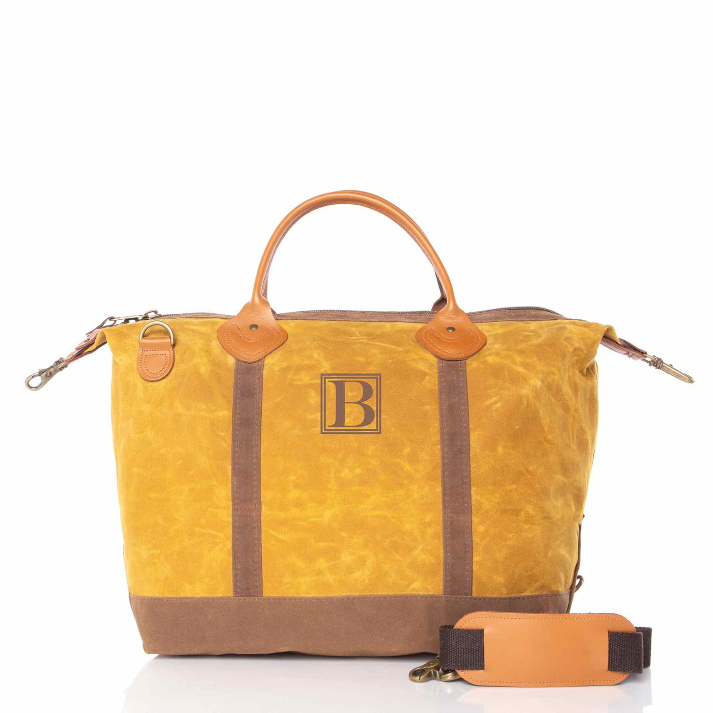 Waxed Weekender Yellow