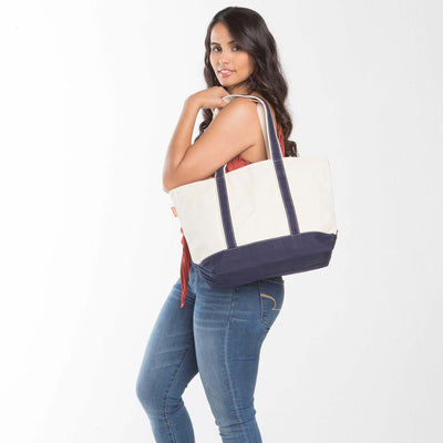 24 oz Medium Classic Tote Navy