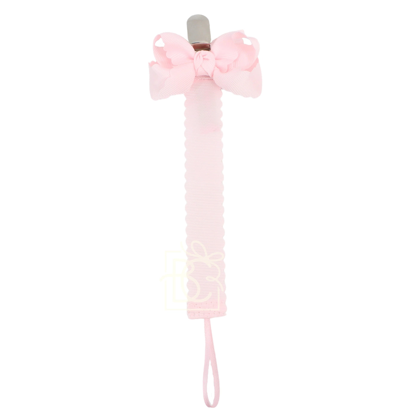 Beyond Creations Scalloped Binker- Powder Pink
