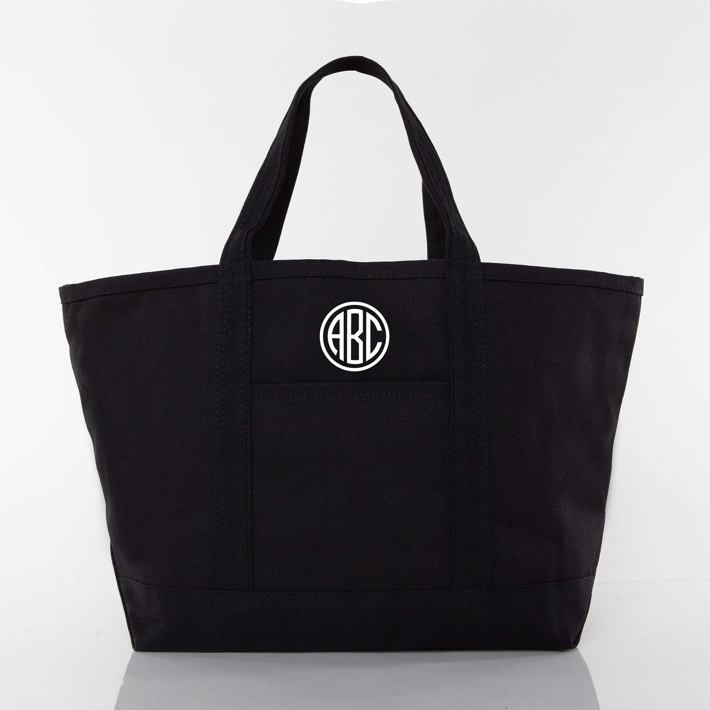 Large Classic Tote Solid Black