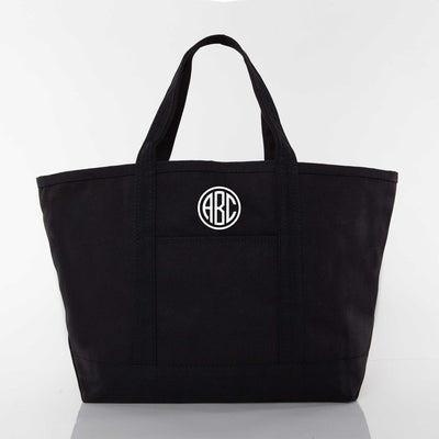 Large Classic Tote Solid Black