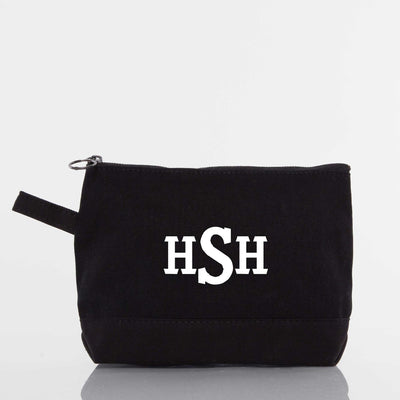 Makeup Bag Solid Black