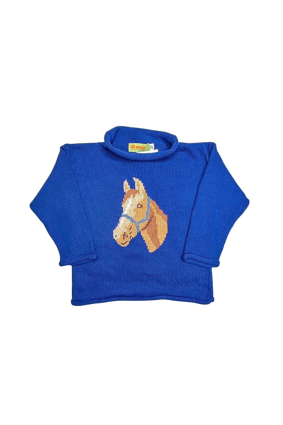 Rollneck Sweater - Horse Head