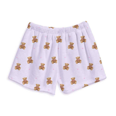 Teddy Bear Fuzzy Lounge Shorts