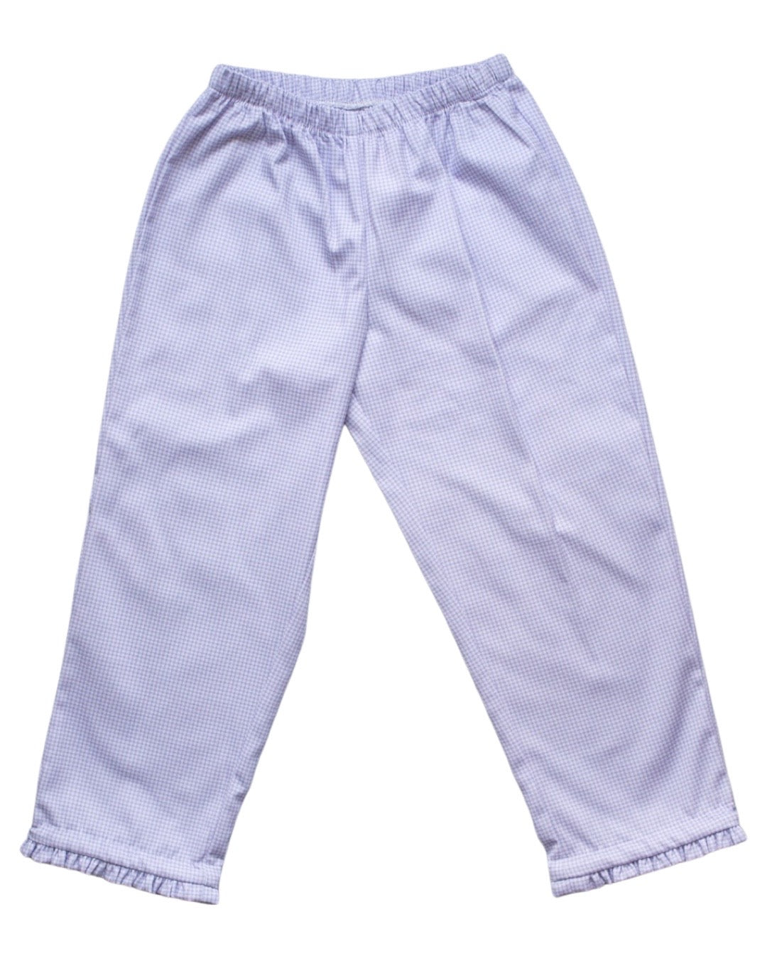 Ruffle Pant Lavendar Gingham