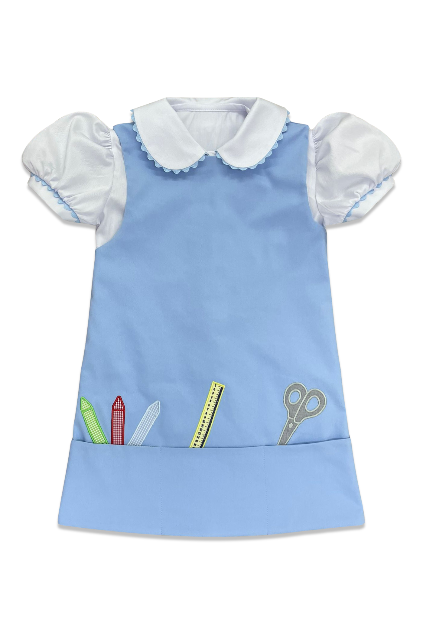 S/S Sophie Blouse & Ella Jumper - School Supplies