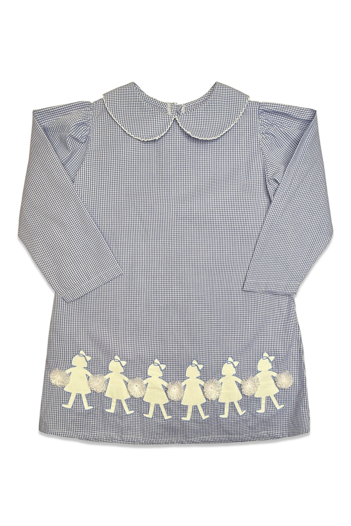 Manning Dress - Royal Blue & White