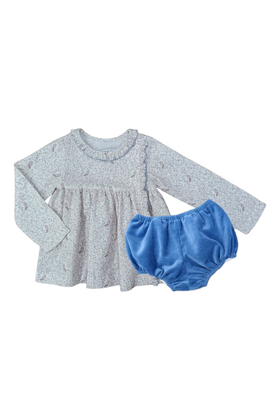 Bea Diaper Set - Fledgeling Floral