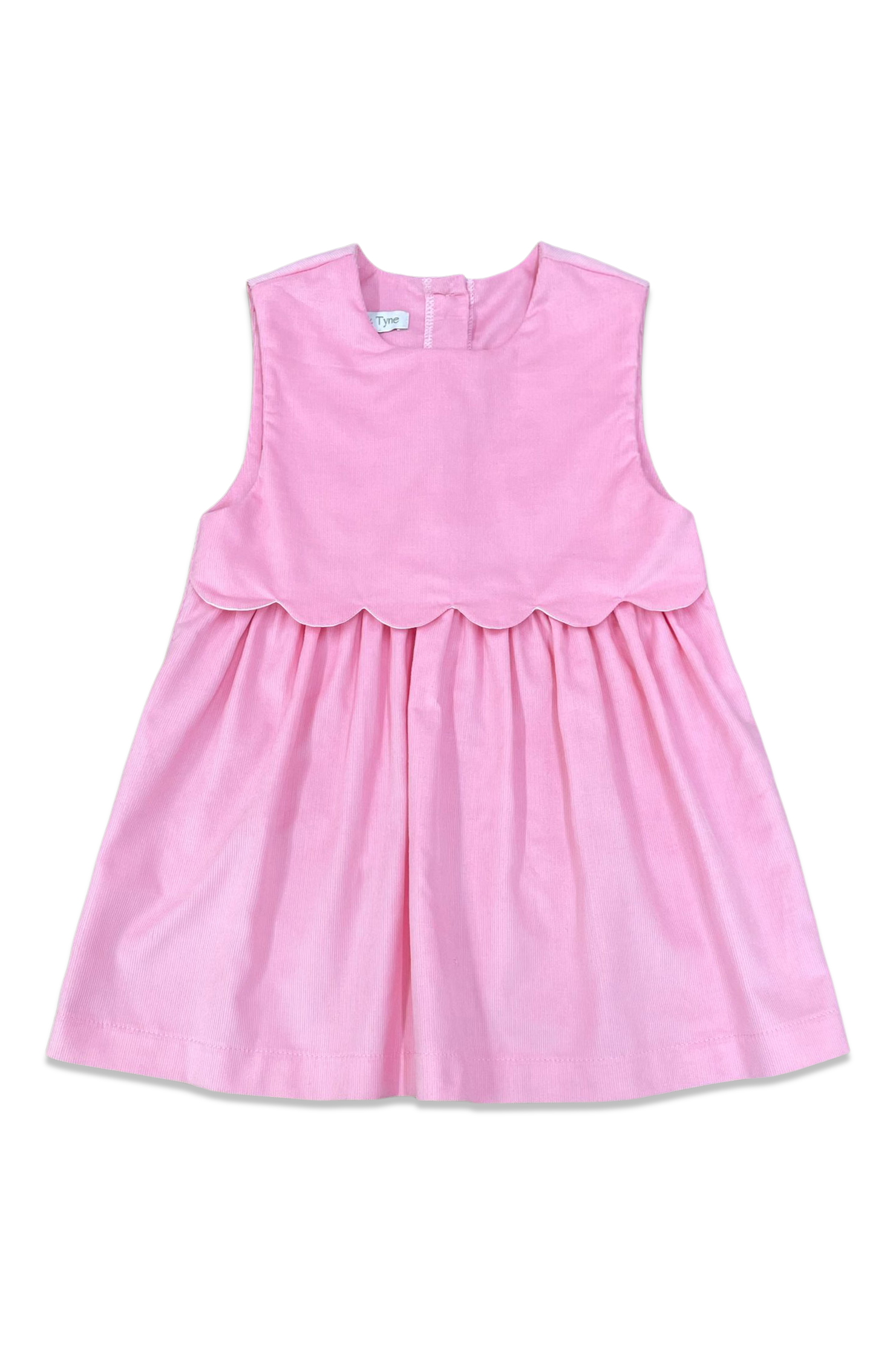 Scallop Jumper - Pink Corduroy – Plaid Rabbit Gifts