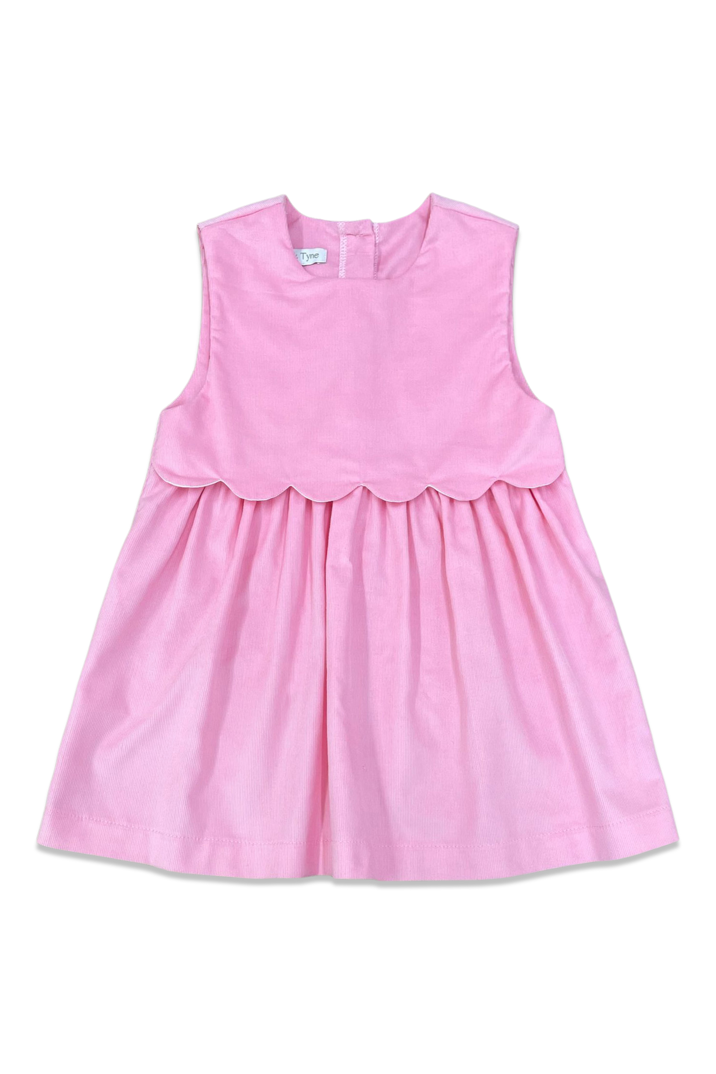 Scallop Jumper - Pink Corduroy (Pr)