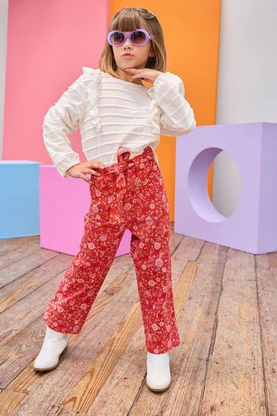 Claiborne Pant  - Crimson Thistle