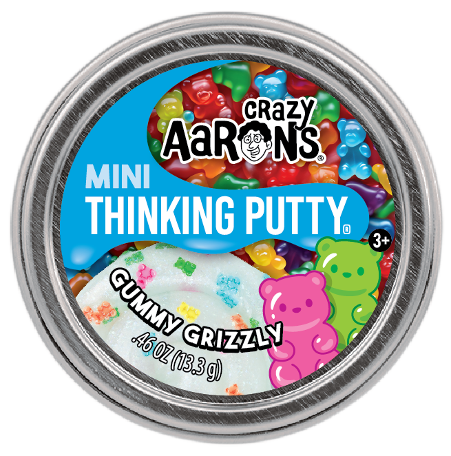 Mini Gummy Grizzly - 2" Thinking Putty