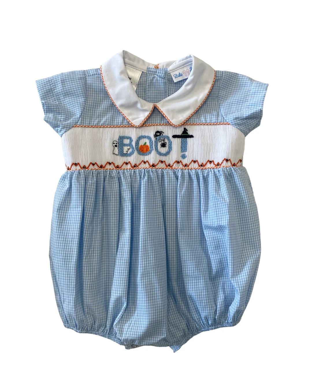 Lulu Bebe Noah Boo Smock Bubble