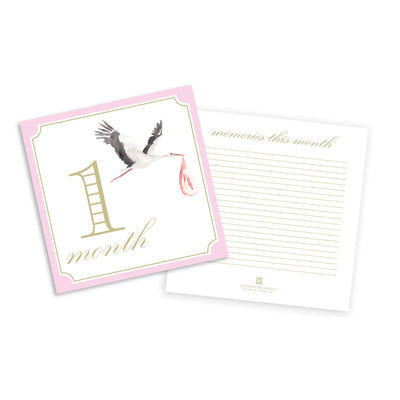 Milestone Cards - Pink