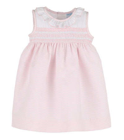 Luli & Me Stripes Smock Dress