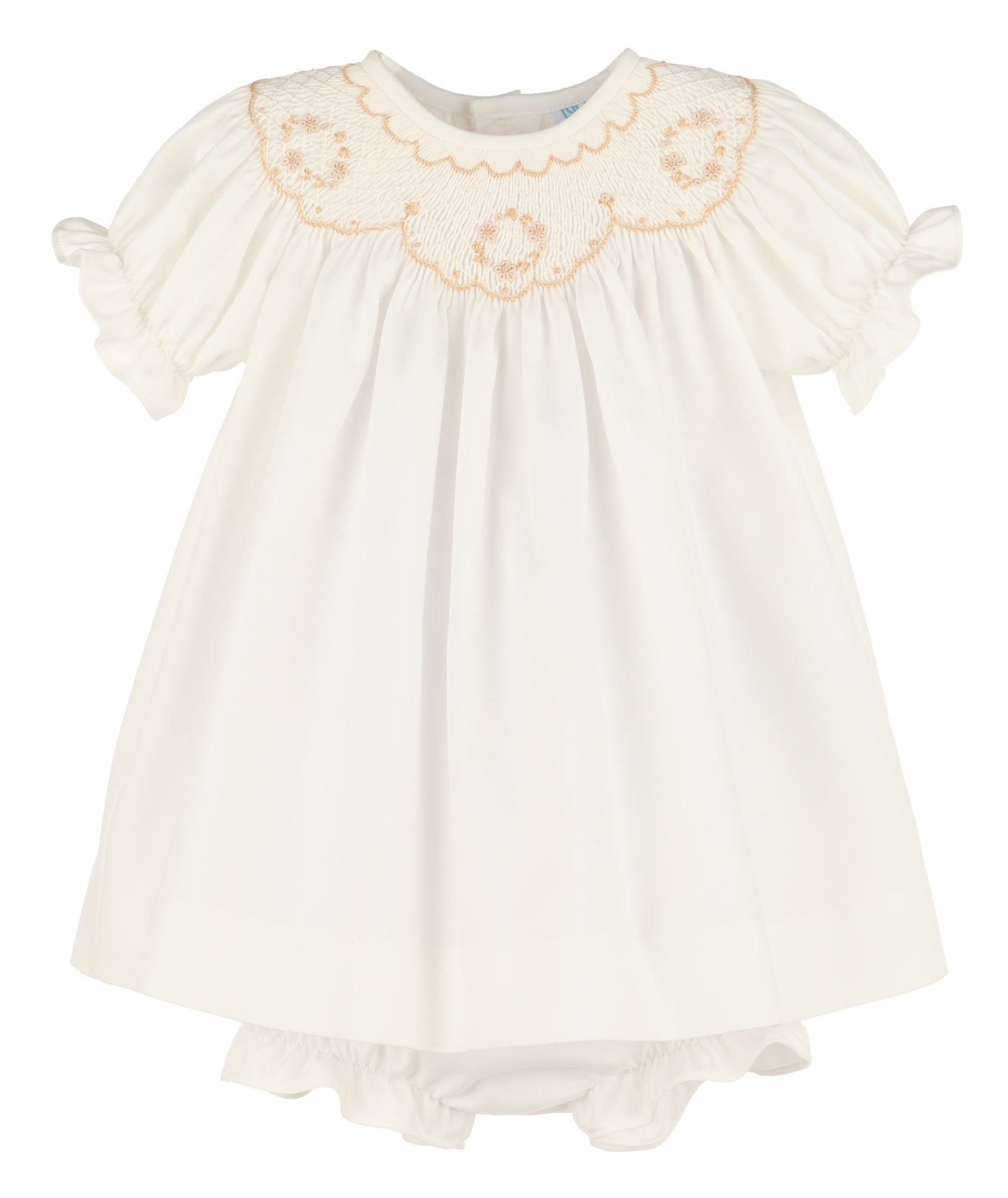 Classic Ivory Smocked Bishop