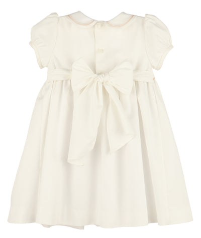 Ivory Classic Fully Smocked Dress