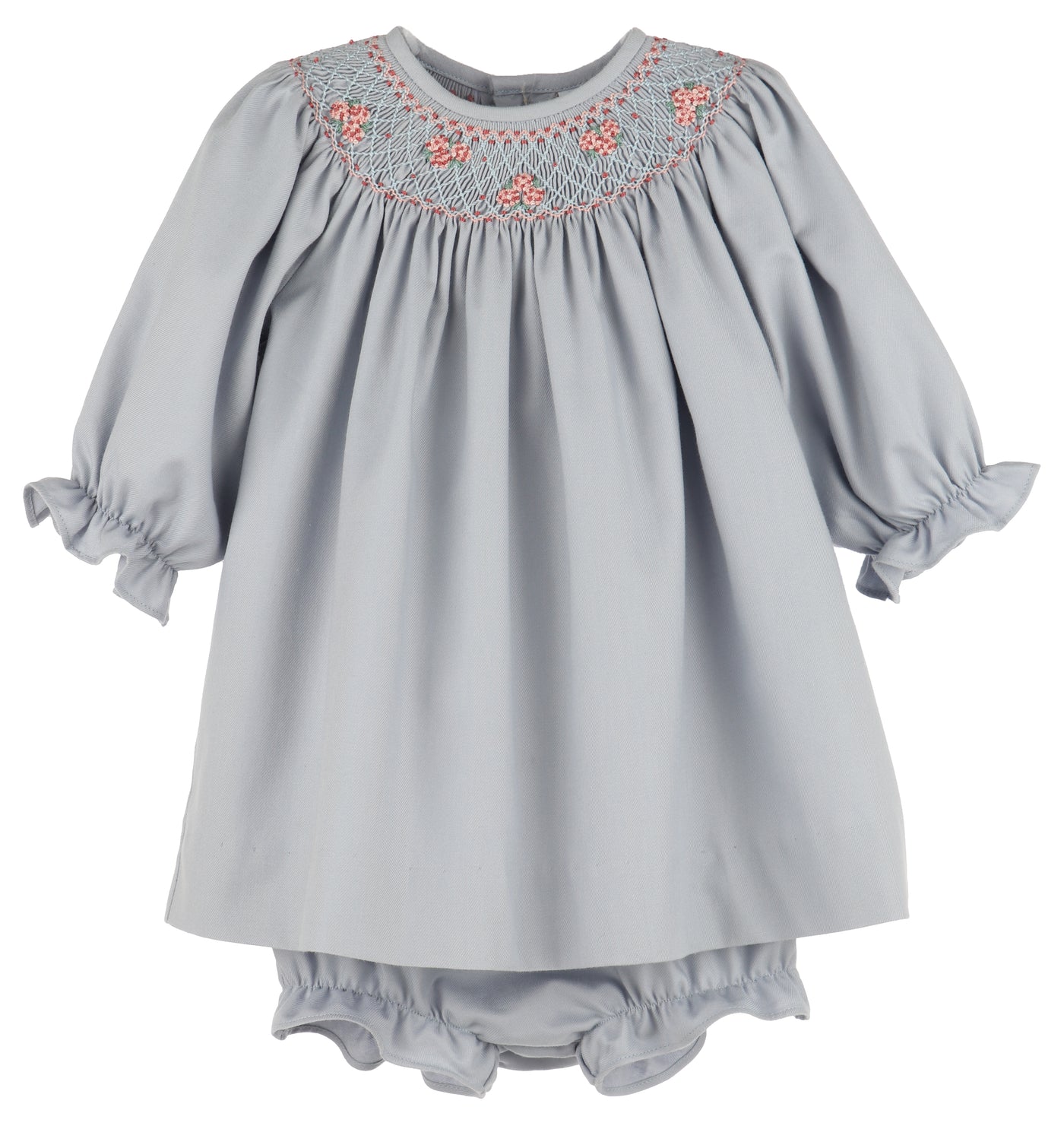 Hydrangea Smocked Bishop