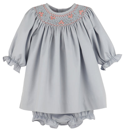 Hydrangea Smocked Bishop