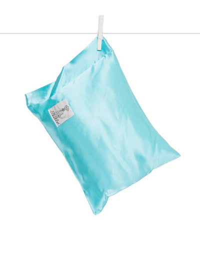 Satin Decorative Nursery Pillow - Silver