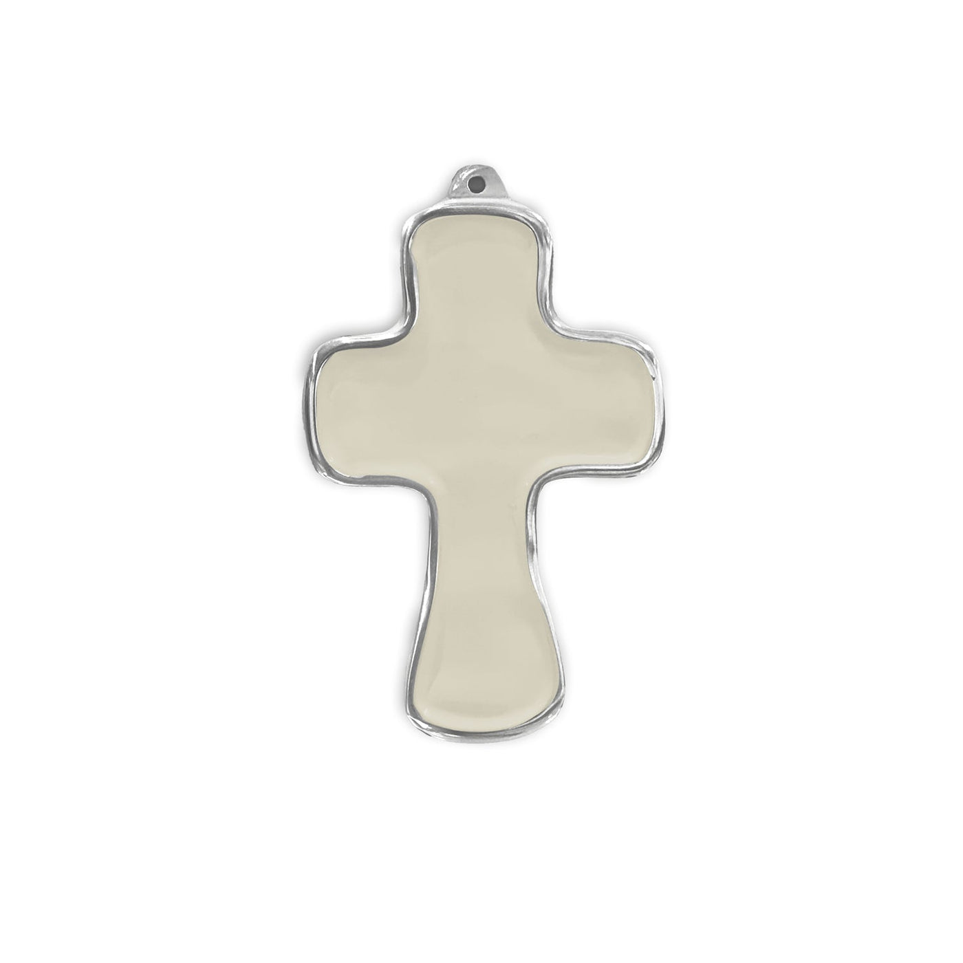 Encanto Athens Cross Ornament - Dove