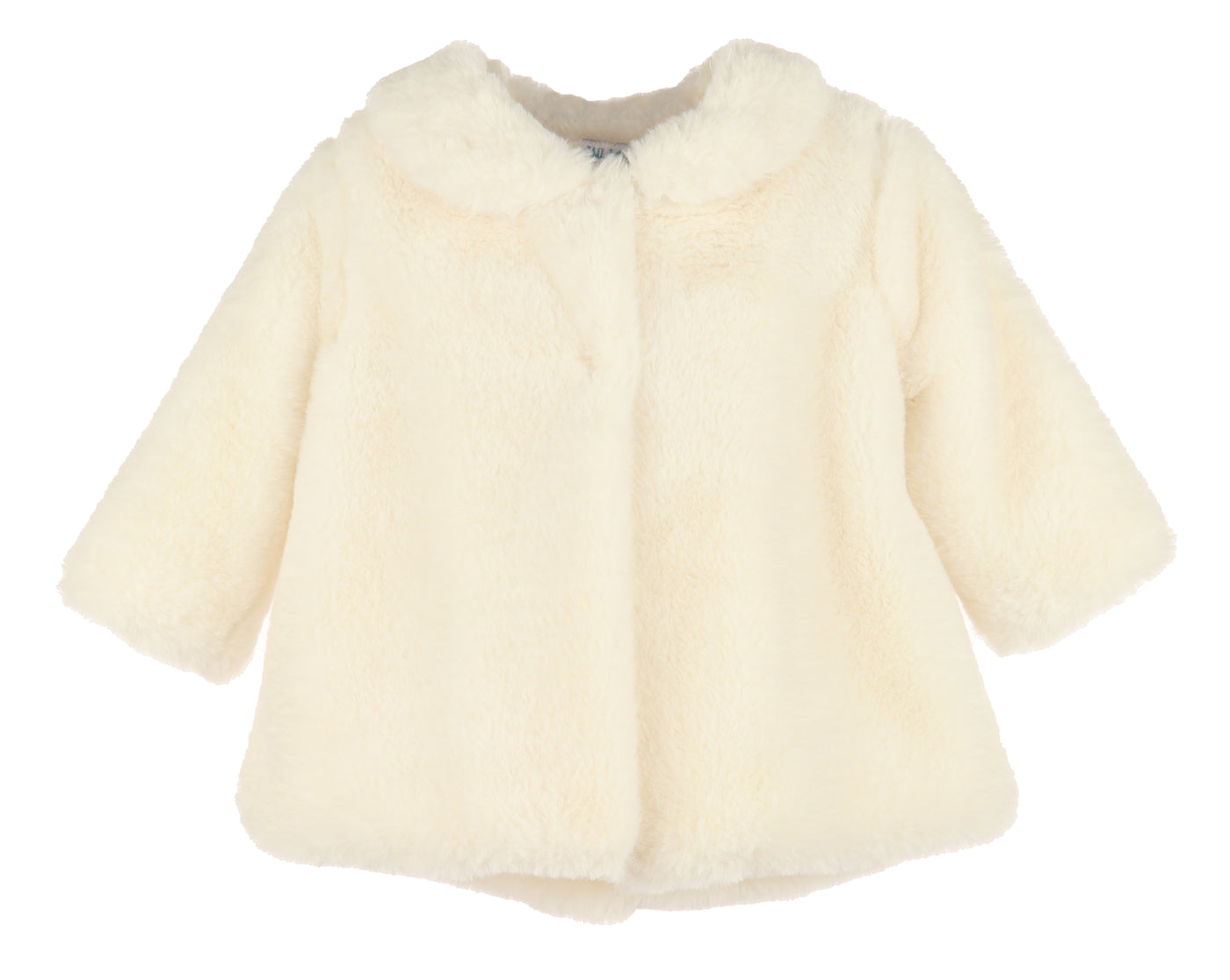 Ivory Cozy Fuzzy Long Coat