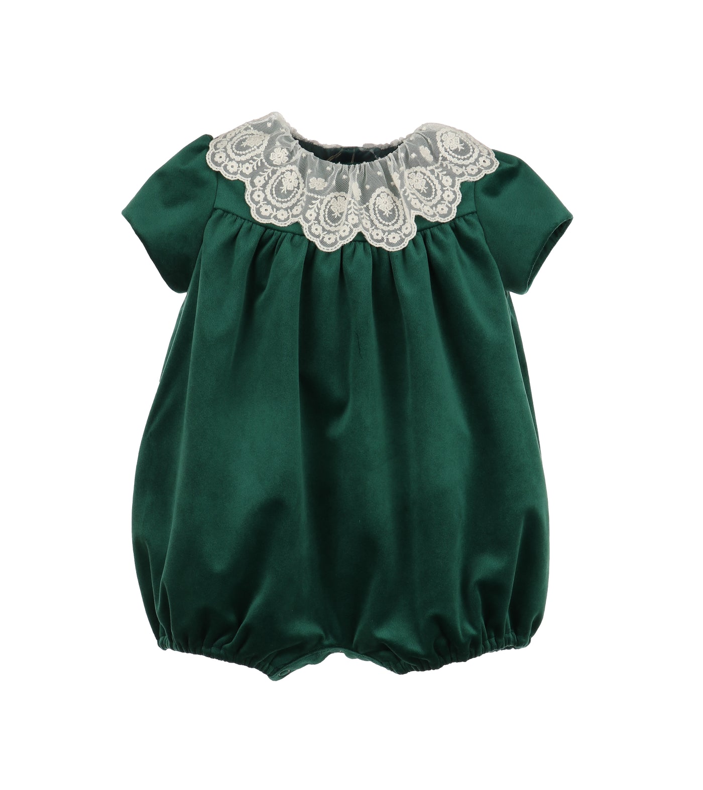 Deluxe Green Velvet Girl Bubble