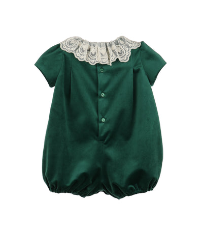 Deluxe Green Velvet Girl Bubble