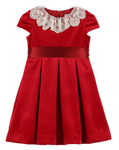 Deluxe Red Velvet Dress