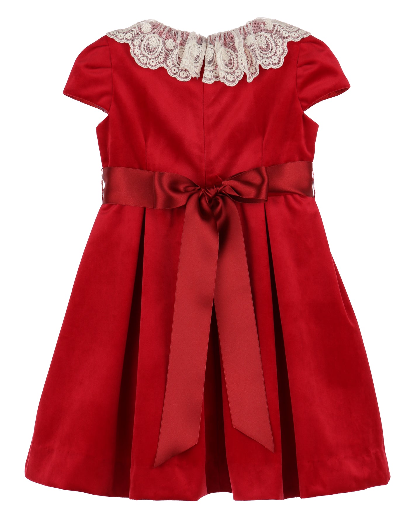 Deluxe Red Velvet Dress