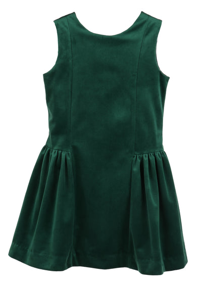 Deluxe Velvet Green Princess Dress