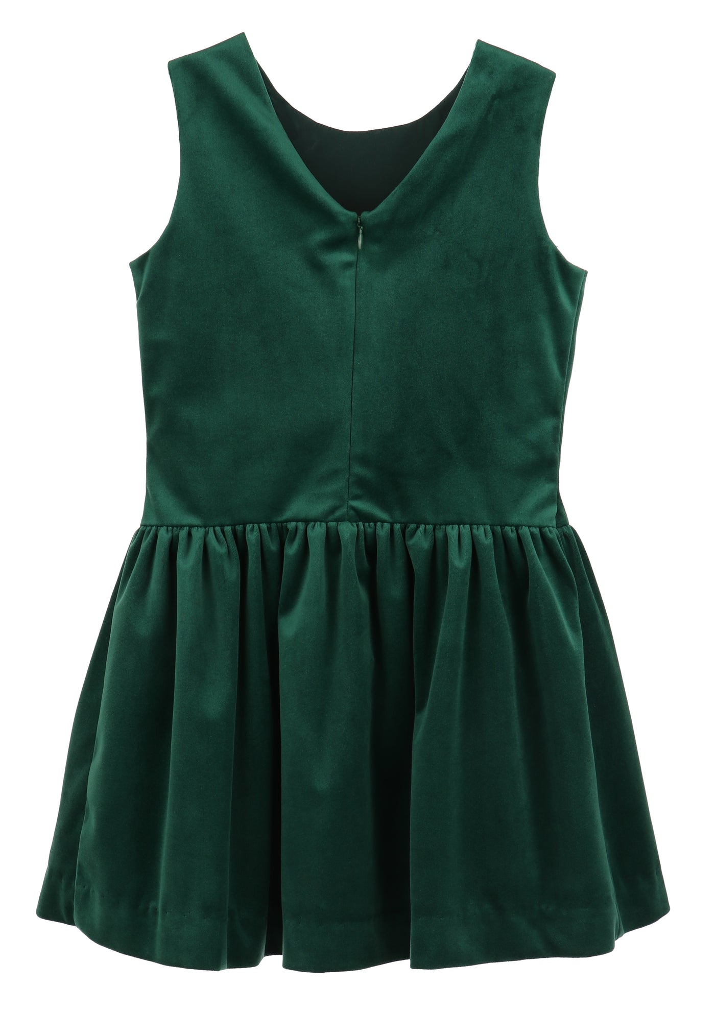 Deluxe Velvet Green Princess Dress