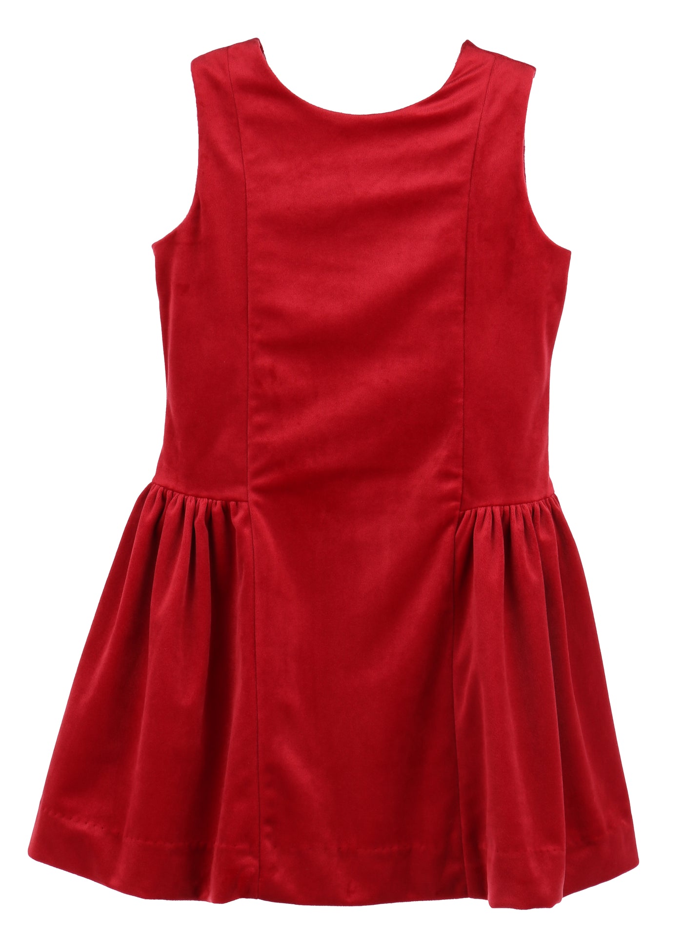 Deluxe Velvet Red Princess Dress