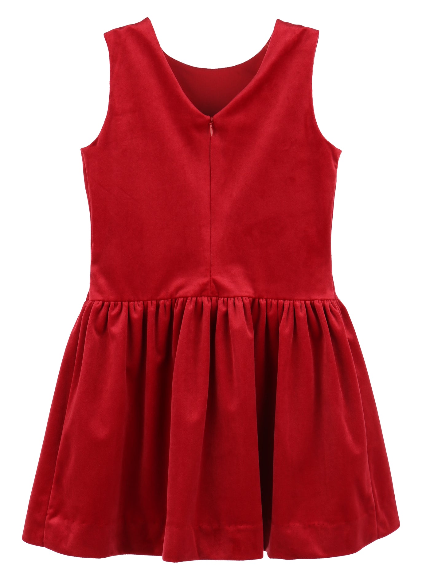 Deluxe Velvet Red Princess Dress