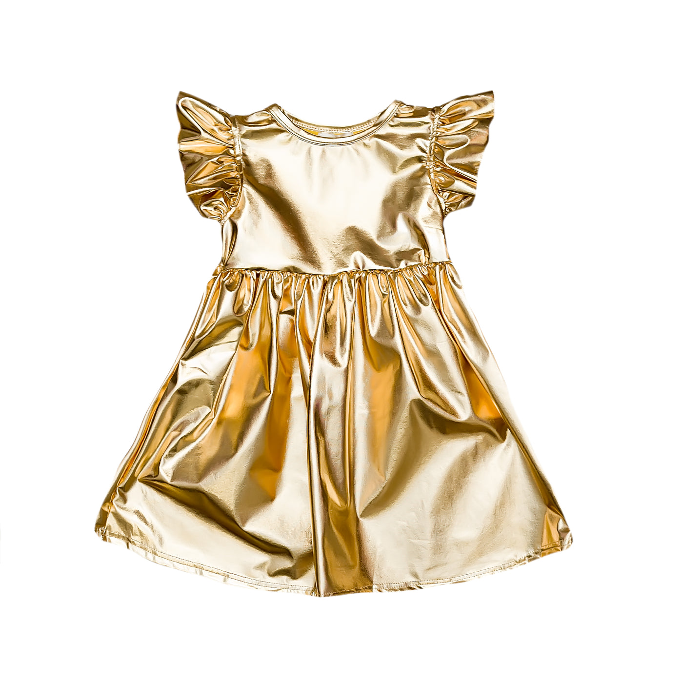 Gold Metallic Dress