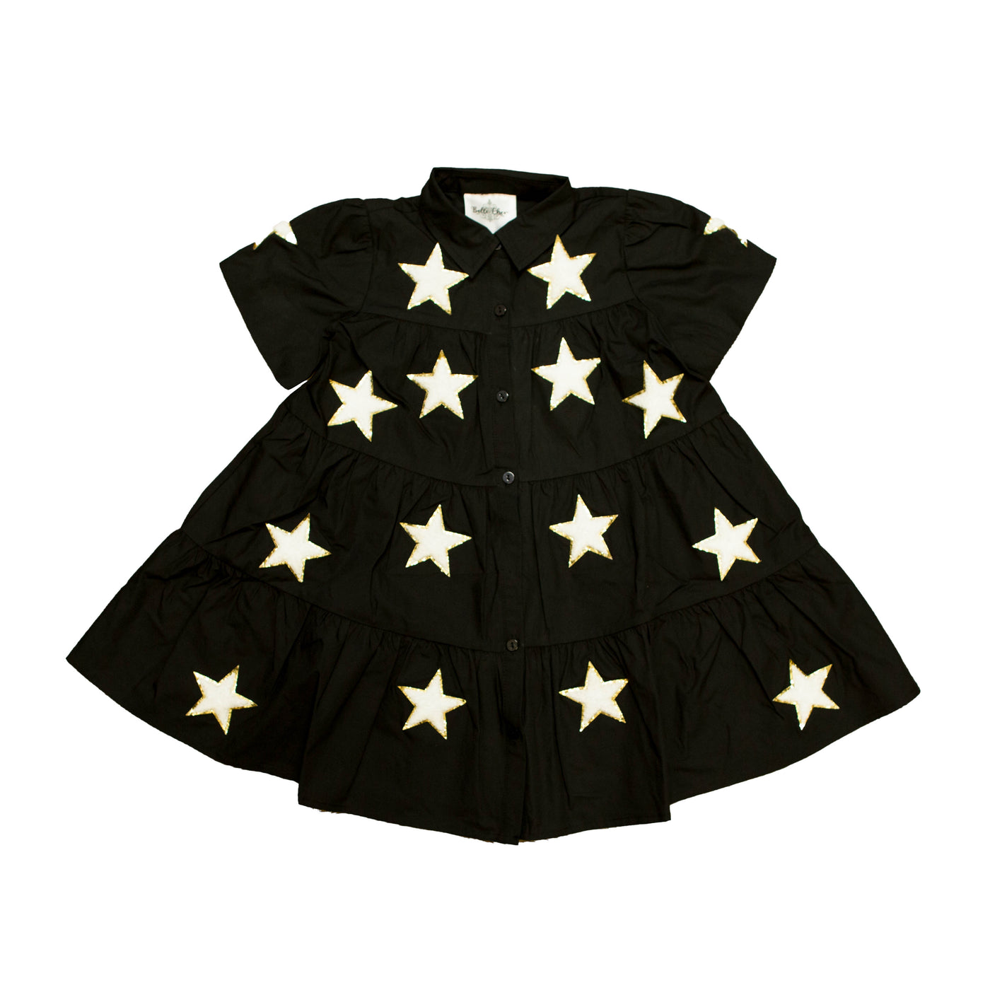 Black White Star Dress