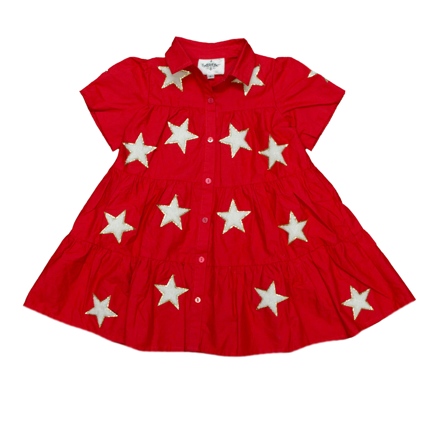 Red White Star Dress