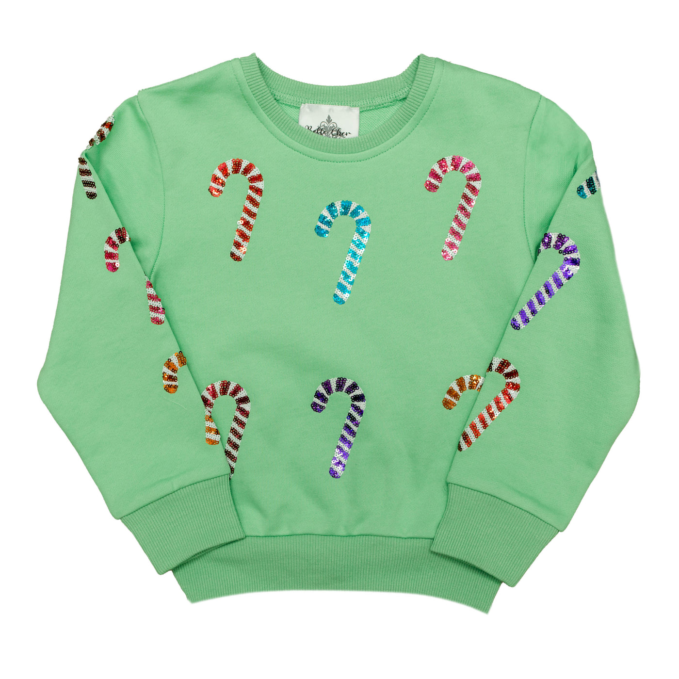 Belle Cher Candy Cane Sweatshirt