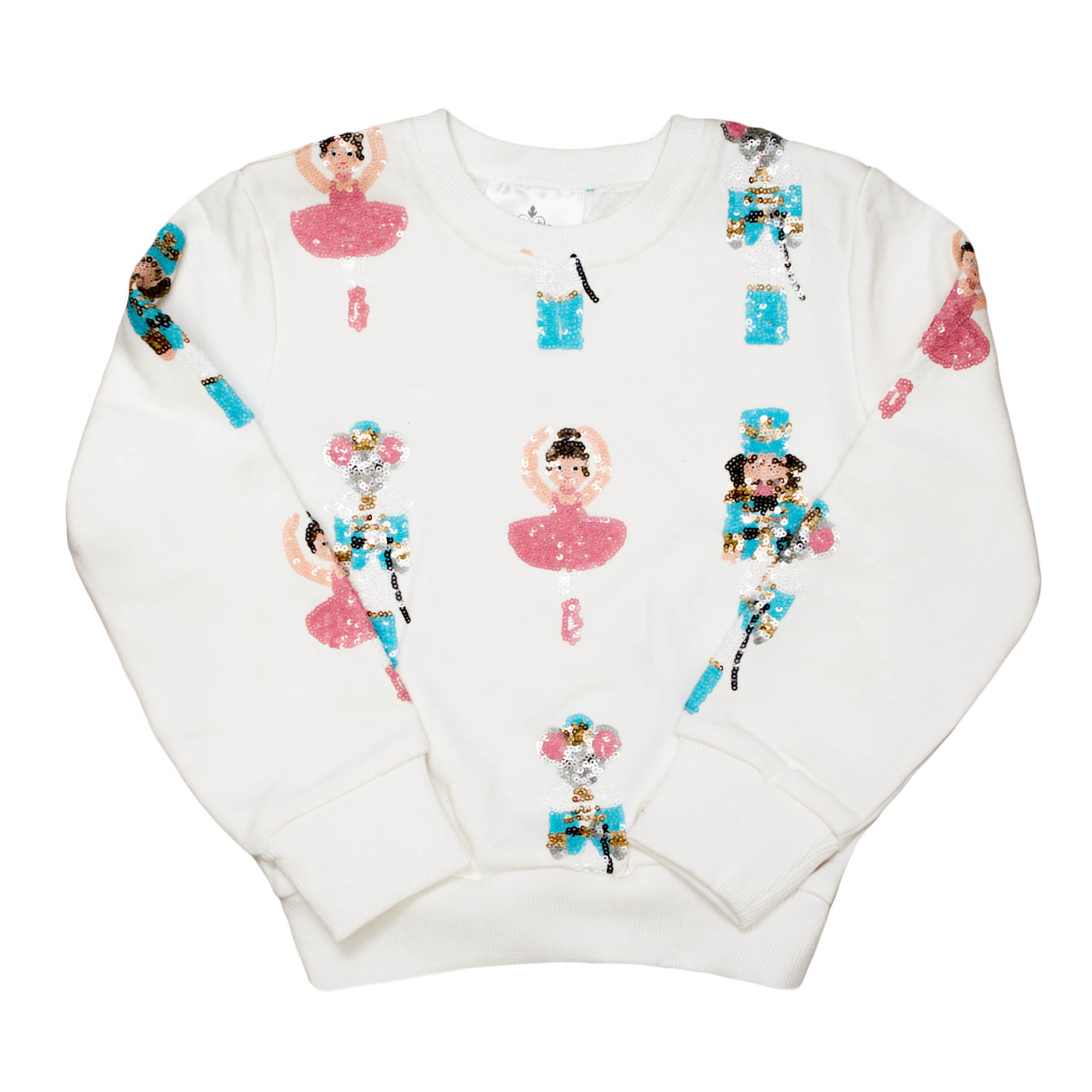 Belle Cher Nutcracker White Sweatshirt